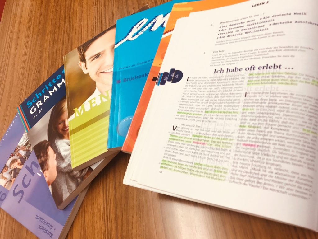 ドイツ語テキストの写真